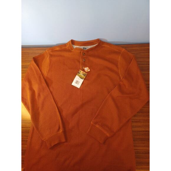 Alpine Lakes Mens Size Small Long Sleeve Rust Color NWTalpine lakesrust - Picture 2 of 4